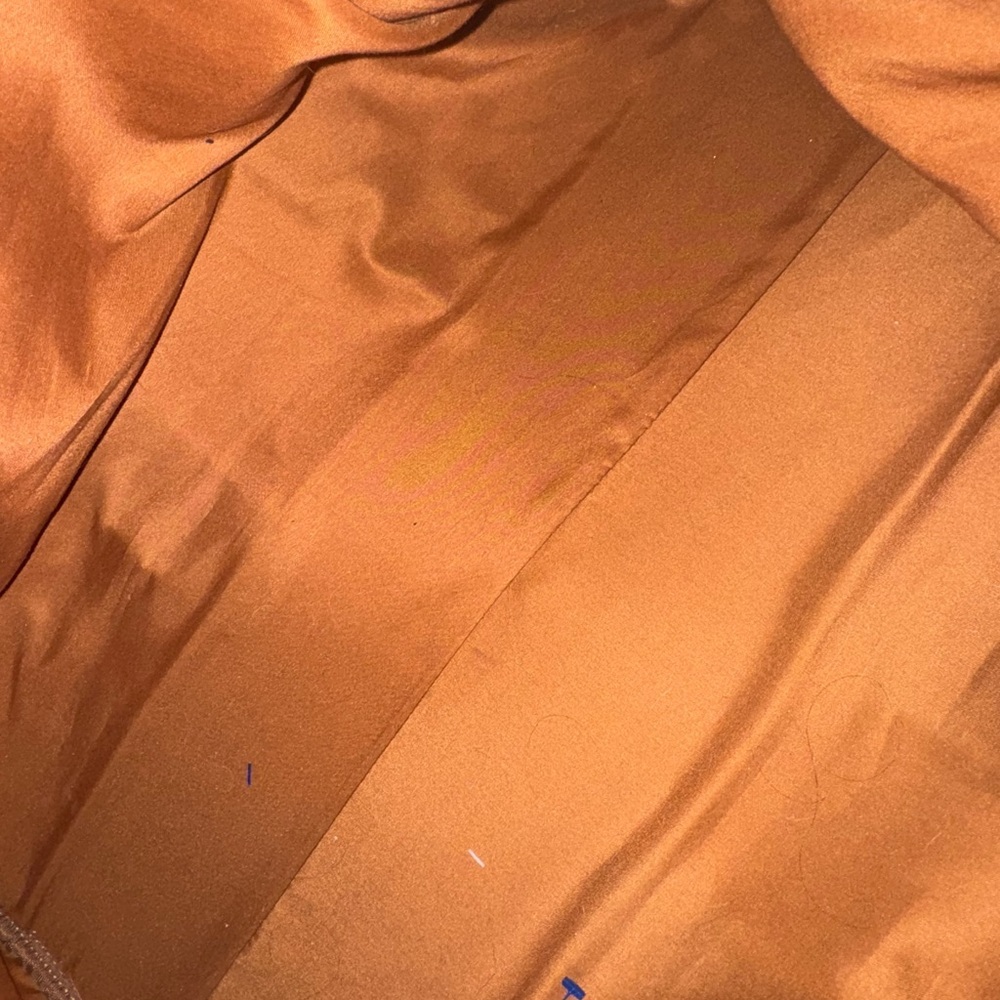 Adrienne Vittadini Pink and Brown Tote with Structured Design - Picture 3 of 5